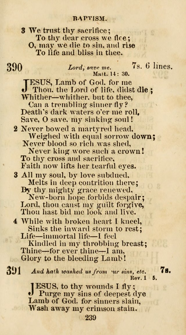 The Christian Hymn Book: a compilation of psalms, hymns and spiritual songs, original and selected (Rev. and enl.) page 248