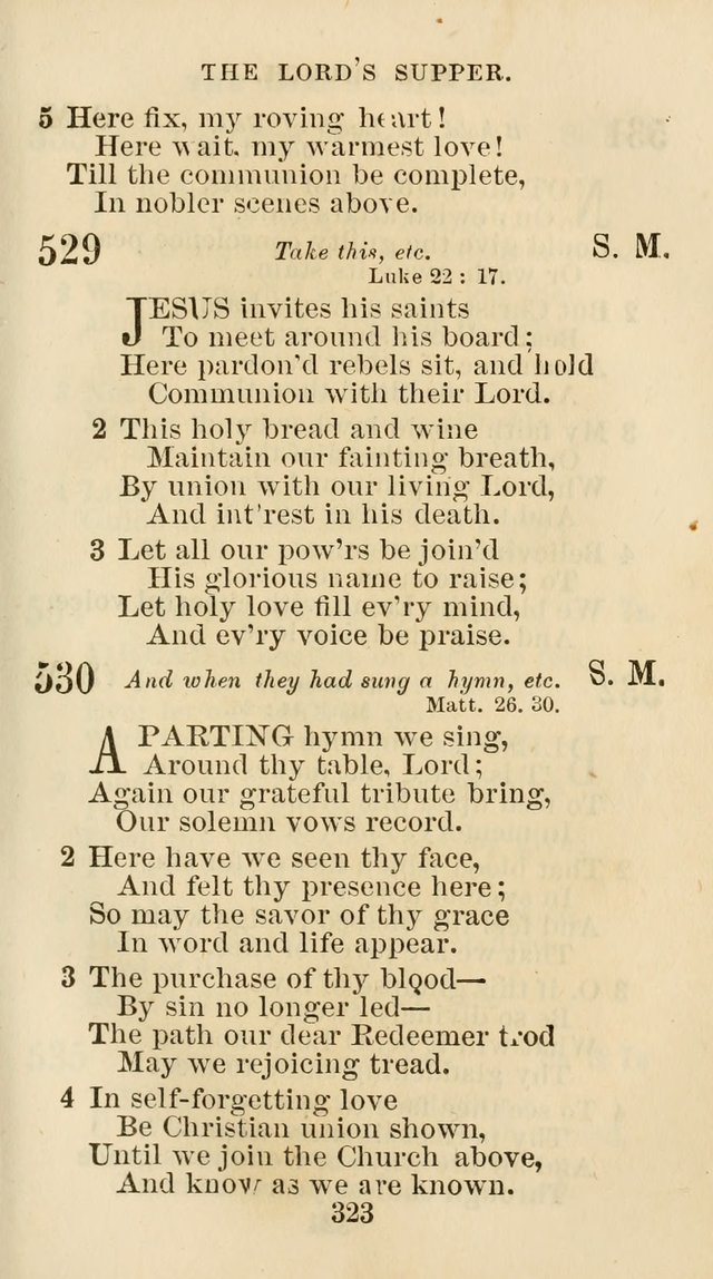 The Christian Hymn Book: a compilation of psalms, hymns and spiritual songs, original and selected (Rev. and enl.) page 332