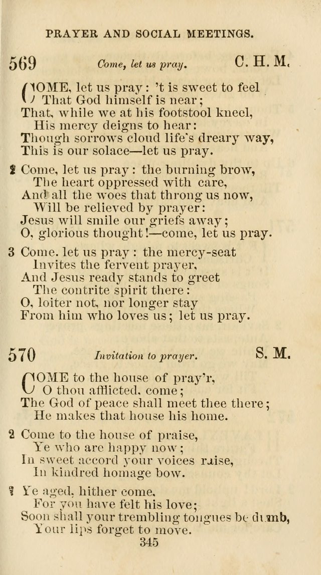 The Christian Hymn Book: a compilation of psalms, hymns and spiritual songs, original and selected (Rev. and enl.) page 354