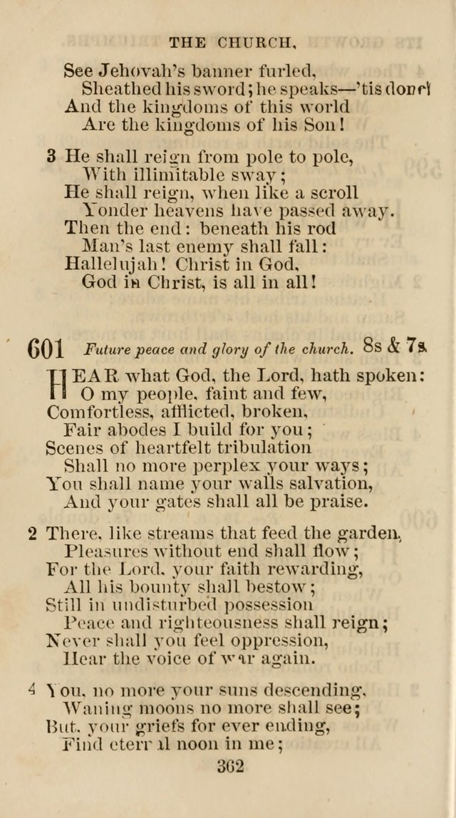 The Christian Hymn Book: a compilation of psalms, hymns and spiritual songs, original and selected (Rev. and enl.) page 371