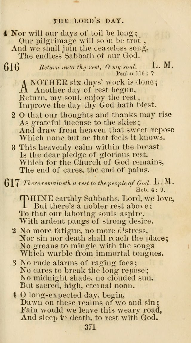 The Christian Hymn Book: a compilation of psalms, hymns and spiritual songs, original and selected (Rev. and enl.) page 380