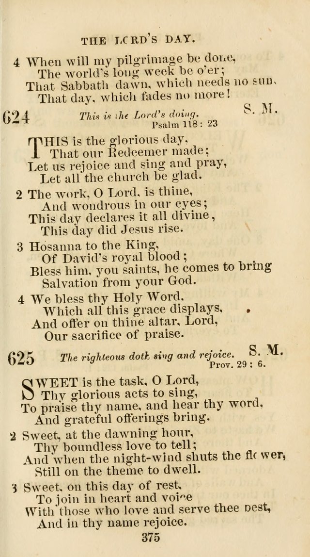 The Christian Hymn Book: a compilation of psalms, hymns and spiritual songs, original and selected (Rev. and enl.) page 384