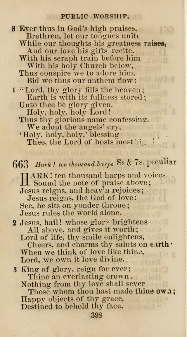 The Christian Hymn Book: a compilation of psalms, hymns and spiritual songs, original and selected (Rev. and enl.) page 407