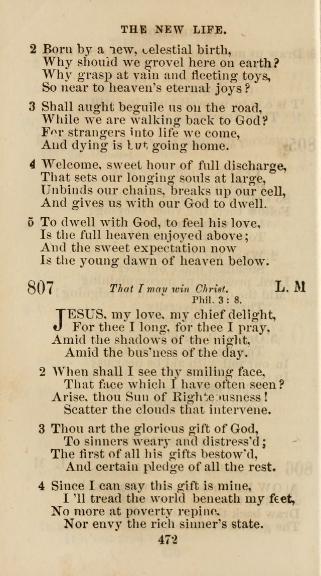 The Christian Hymn Book: a compilation of psalms, hymns and spiritual songs, original and selected (Rev. and enl.) page 481