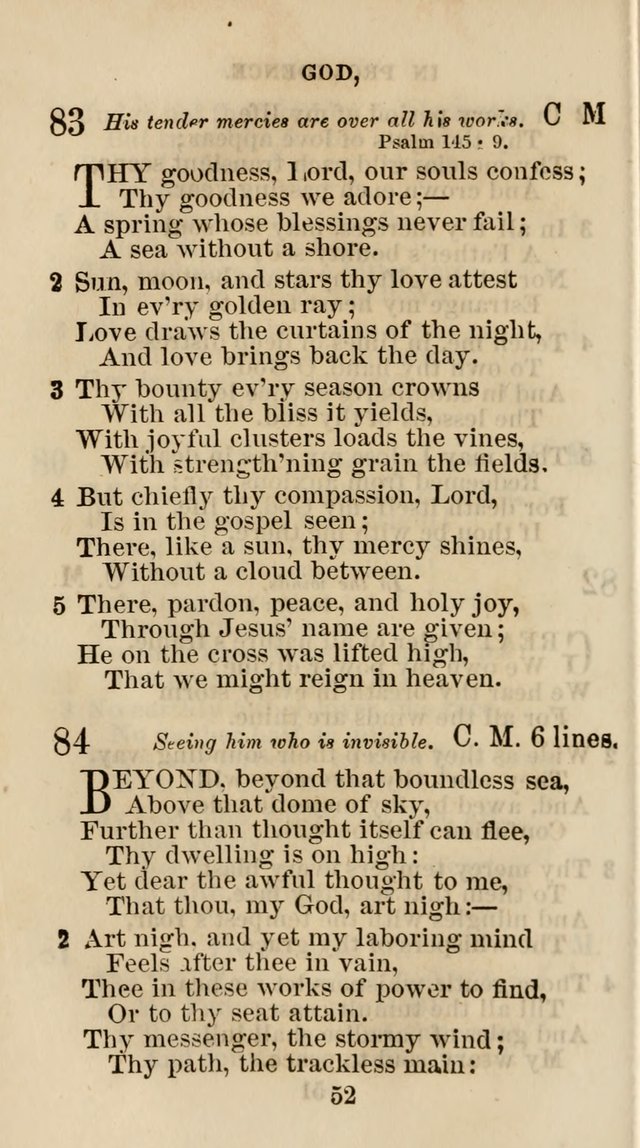 The Christian Hymn Book: a compilation of psalms, hymns and spiritual songs, original and selected (Rev. and enl.) page 61