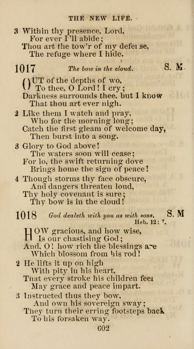 The Christian Hymn Book: a compilation of psalms, hymns and spiritual songs, original and selected (Rev. and enl.) page 611