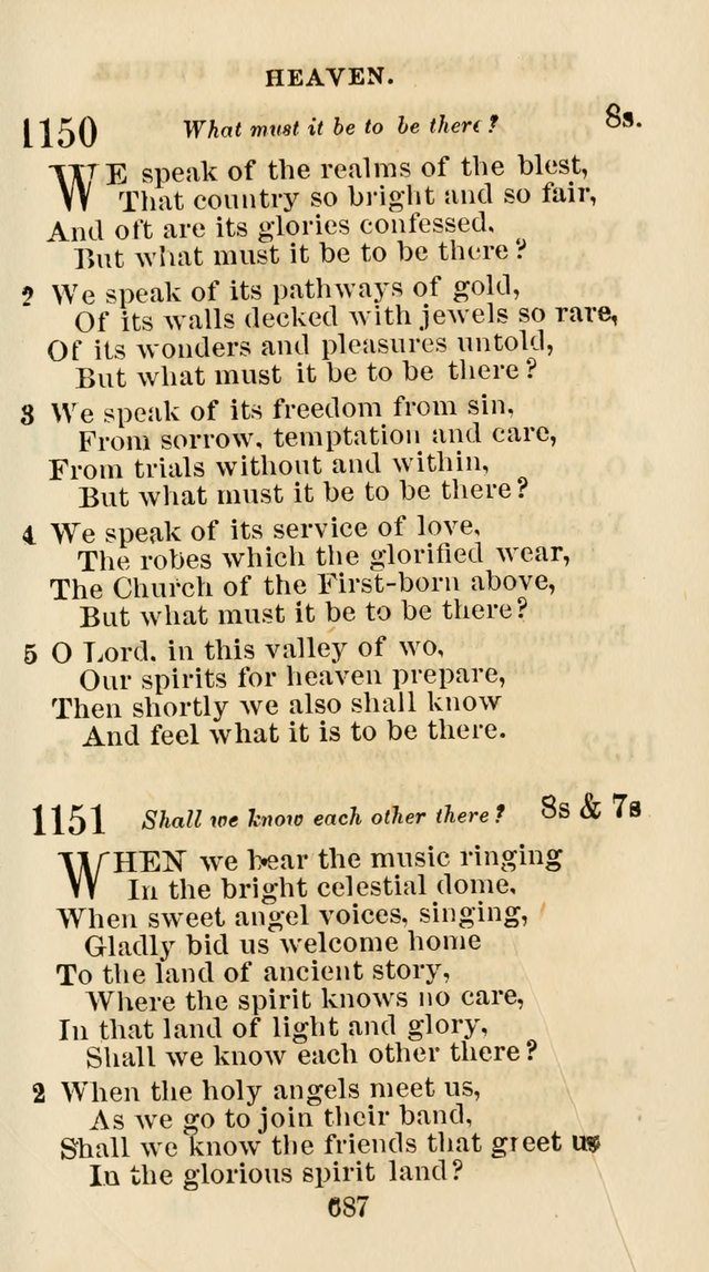 The Christian Hymn Book: a compilation of psalms, hymns and spiritual songs, original and selected (Rev. and enl.) page 696