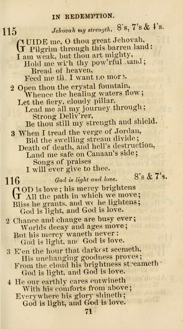The Christian Hymn Book: a compilation of psalms, hymns and spiritual songs, original and selected (Rev. and enl.) page 80