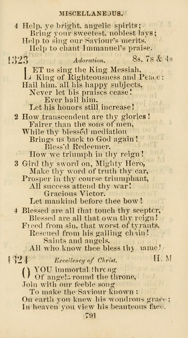 The Christian Hymn Book: a compilation of psalms, hymns and spiritual songs, original and selected (Rev. and enl.) page 800