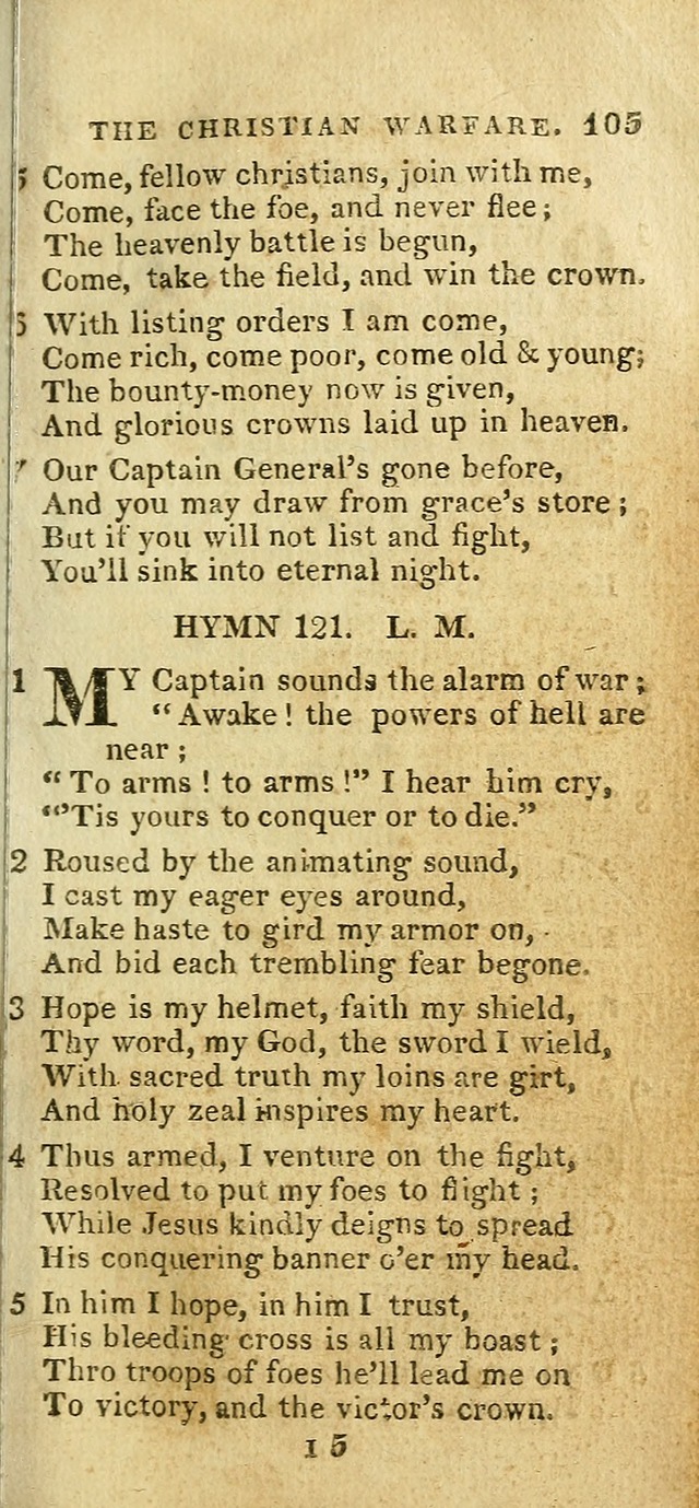 The Christian Hymn-Book (Corr. and Enl., 3rd. ed.) page 107