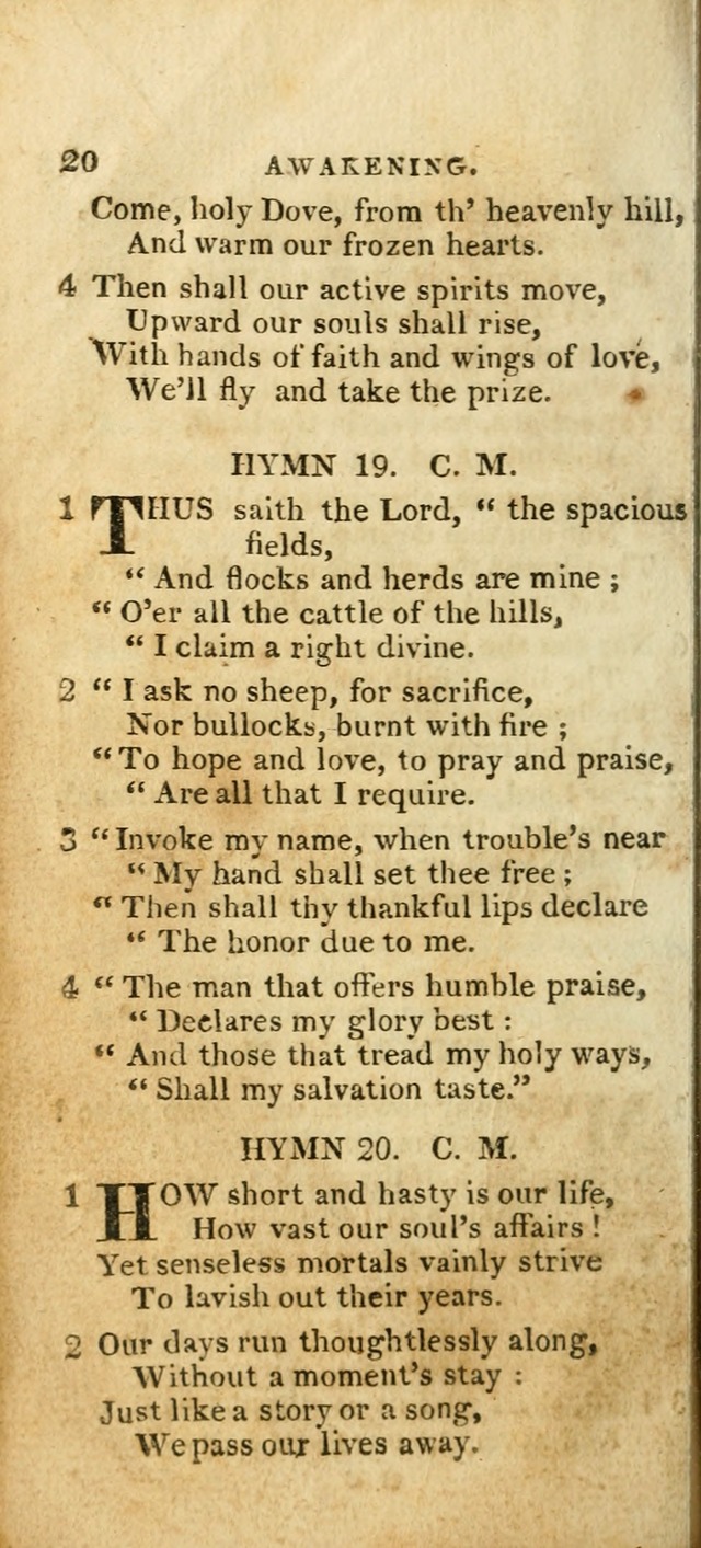 The Christian Hymn-Book (Corr. and Enl., 3rd. ed.) page 22