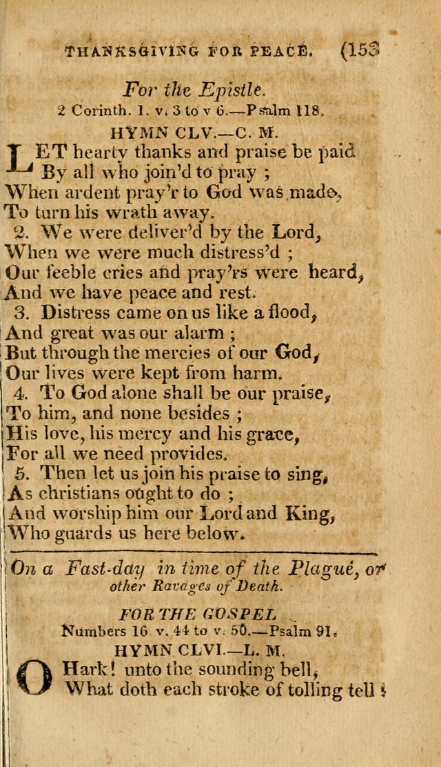 Church Hymn Book: consisting of newly composed hymns with the addition of hymns and psalms, from other authors, carefully adapted for the use of public worship, and many other occasions (1st ed.) page 172