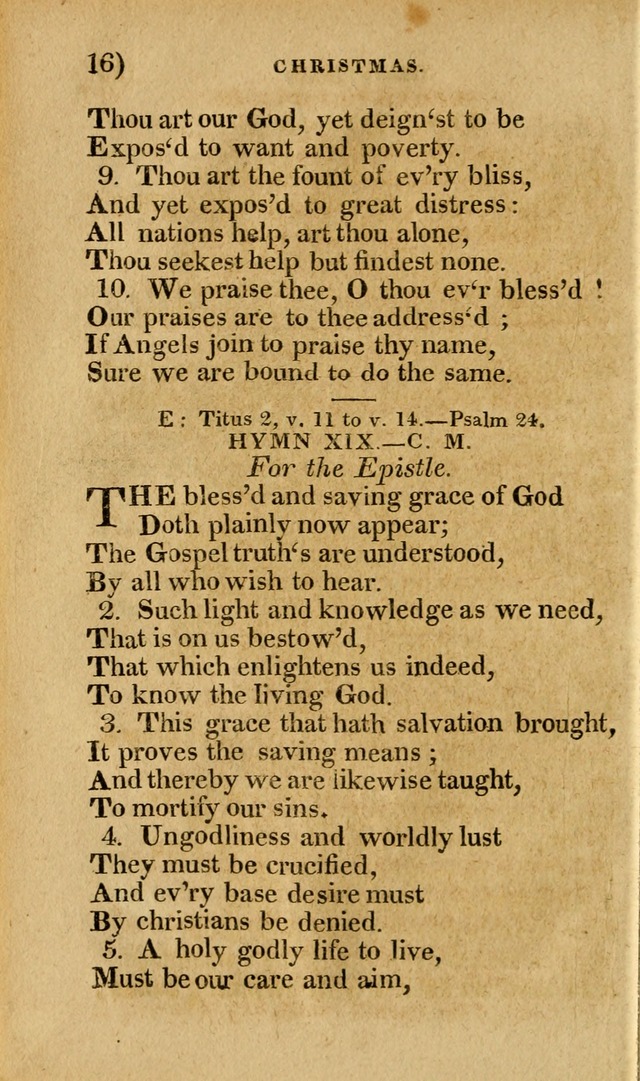 Church Hymn Book: consisting of newly composed hymns with the addition of hymns and psalms, from other authors, carefully adapted for the use of public worship, and many other occasions (1st ed.) page 35