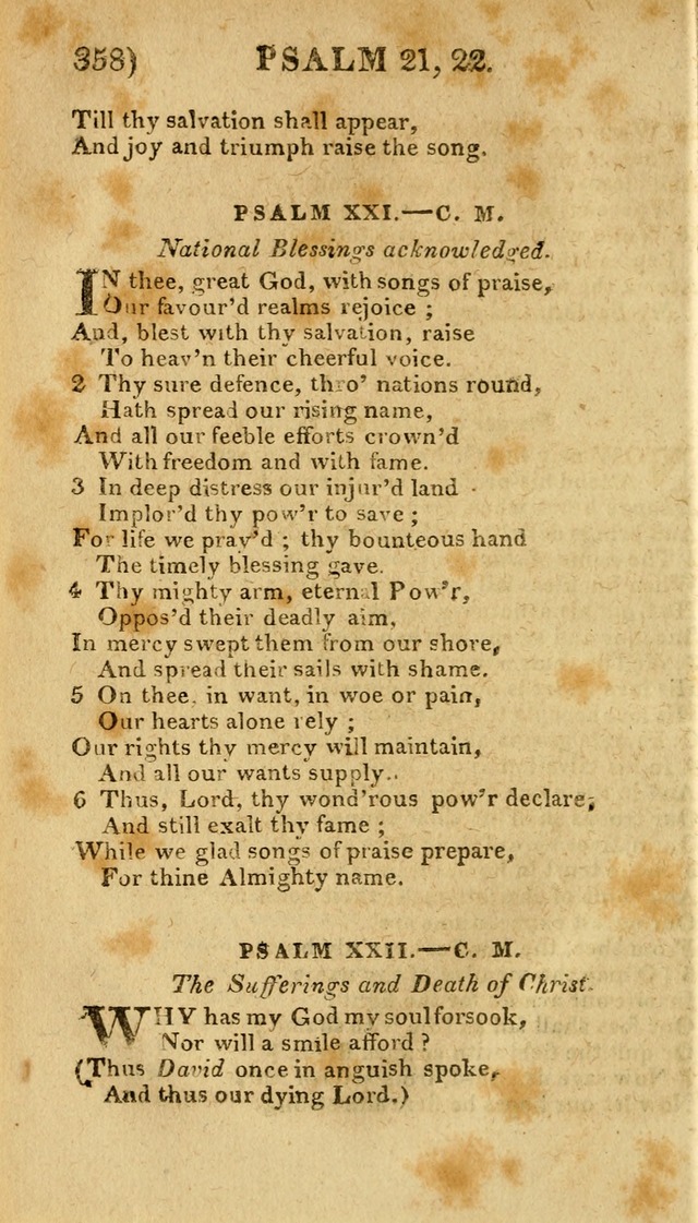 Church Hymn Book: consisting of newly composed hymns with the addition of hymns and psalms, from other authors, carefully adapted for the use of public worship, and many other occasions (1st ed.) page 377