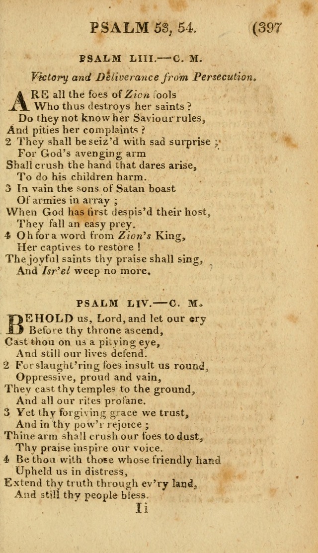 Church Hymn Book: consisting of newly composed hymns with the addition of hymns and psalms, from other authors, carefully adapted for the use of public worship, and many other occasions (1st ed.) page 416