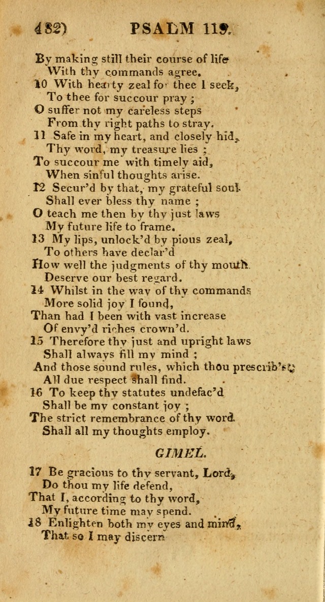 Church Hymn Book: consisting of newly composed hymns with the addition of hymns and psalms, from other authors, carefully adapted for the use of public worship, and many other occasions (1st ed.) page 501