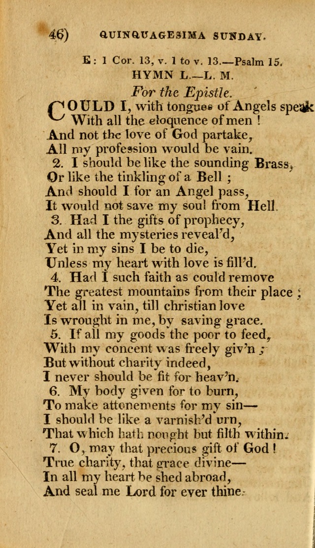 Church Hymn Book: consisting of newly composed hymns with the addition of hymns and psalms, from other authors, carefully adapted for the use of public worship, and many other occasions (1st ed.) page 65