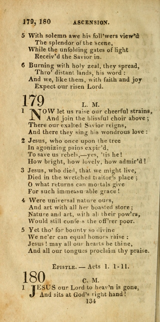 Church Hymn Book; consisting of hymns and psalms, original and selected. adapted to public worship and many other occasions. 2nd ed. page 132