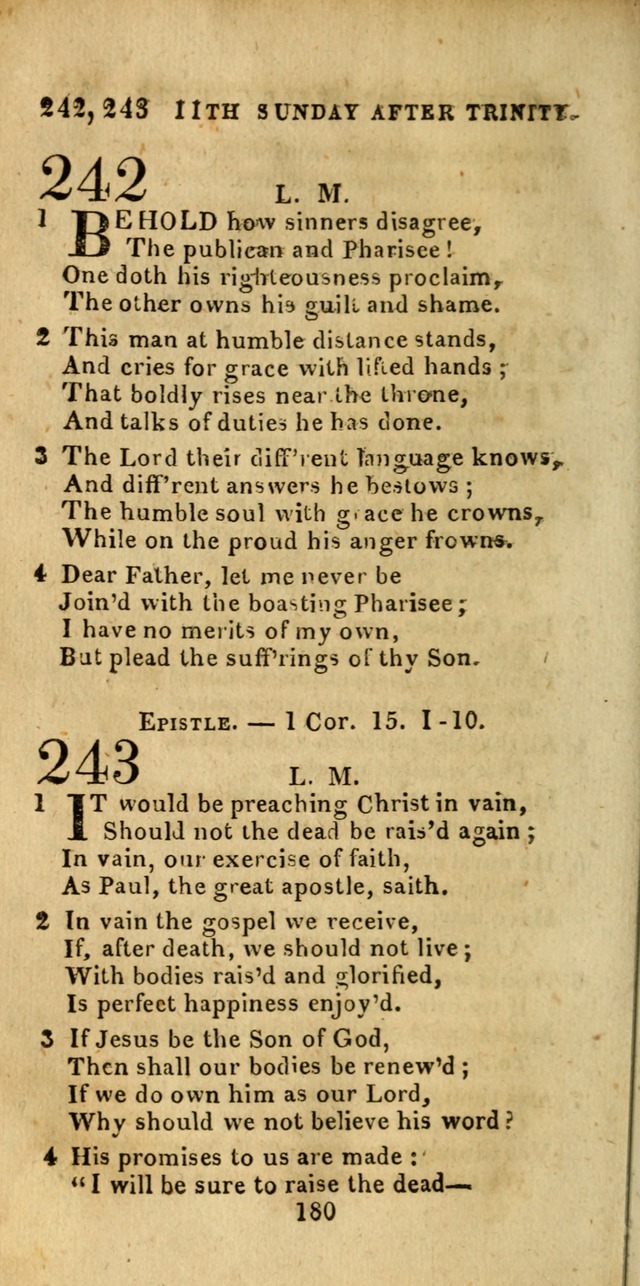 Church Hymn Book; consisting of hymns and psalms, original and selected. adapted to public worship and many other occasions. 2nd ed. page 178