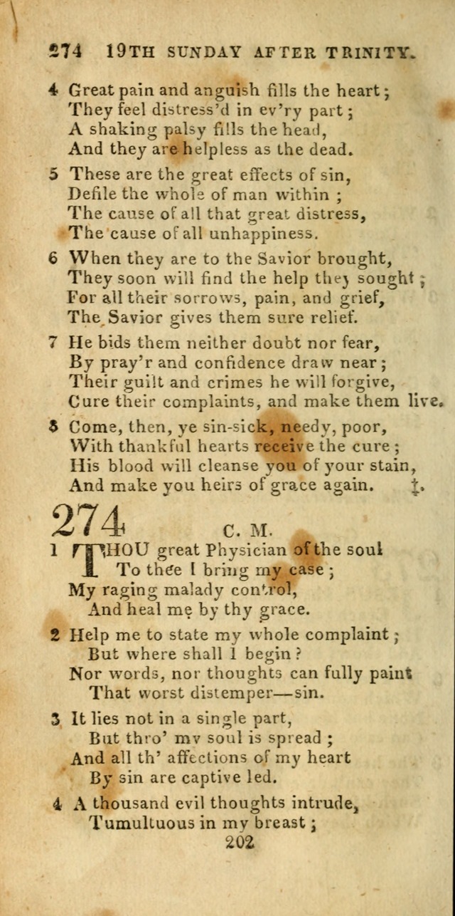 Church Hymn Book; consisting of hymns and psalms, original and selected. adapted to public worship and many other occasions. 2nd ed. page 200