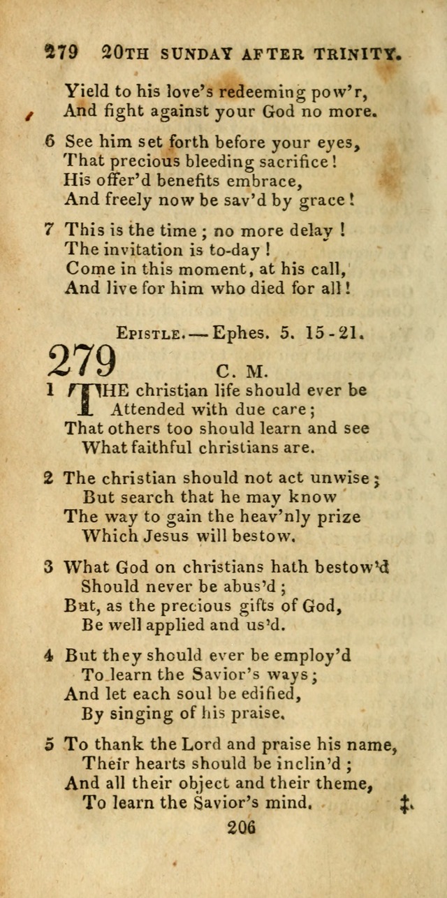 Church Hymn Book; consisting of hymns and psalms, original and selected. adapted to public worship and many other occasions. 2nd ed. page 204
