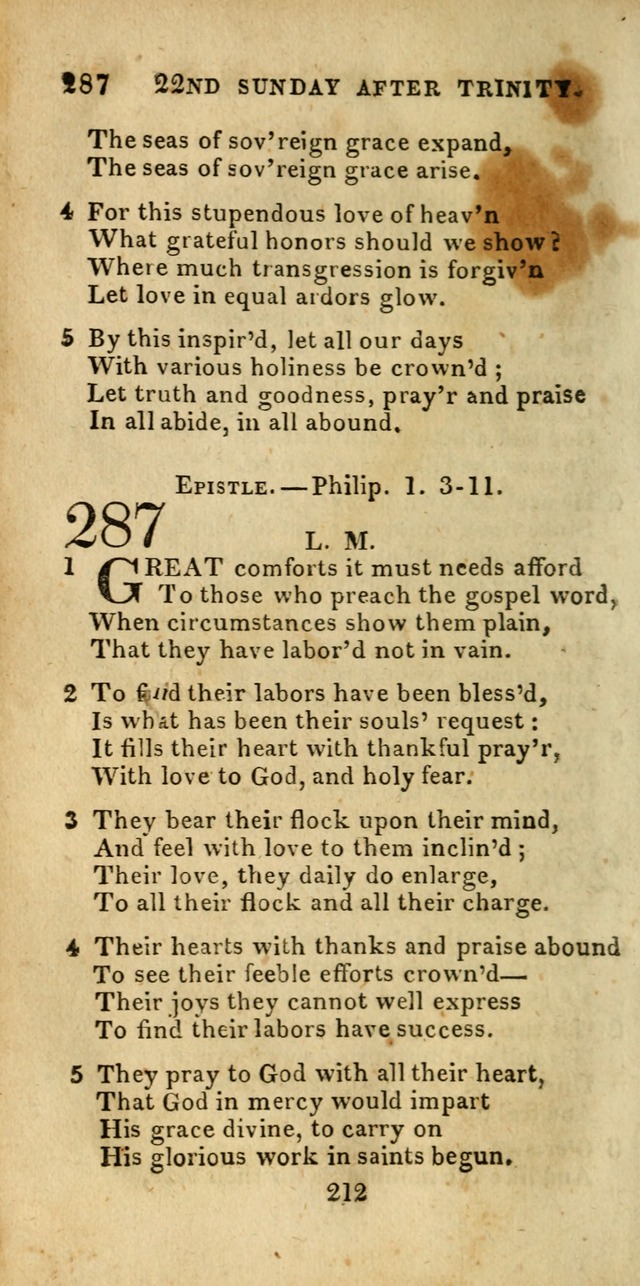 Church Hymn Book; consisting of hymns and psalms, original and selected. adapted to public worship and many other occasions. 2nd ed. page 210