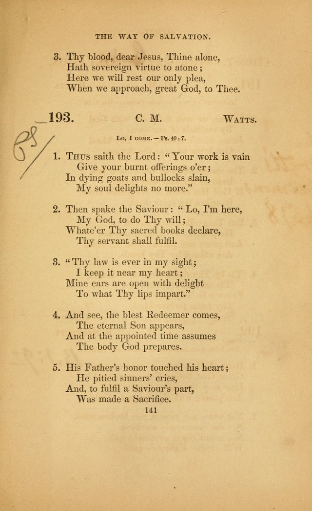 The Congregational Hymn Book: for the service of the sanctuary page 199