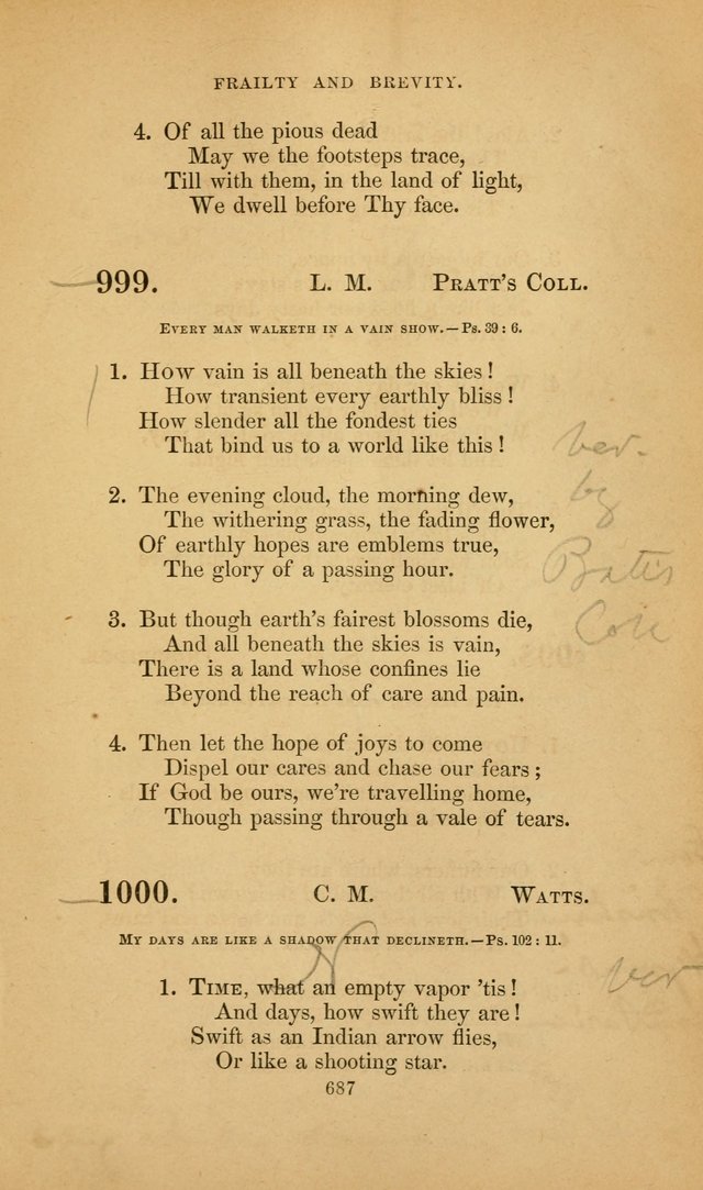 The Congregational Hymn Book: for the service of the sanctuary page 749