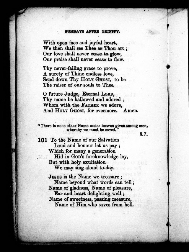A Church Hymn Book: for the use of congregations of the United Church of England and Ireland page 102