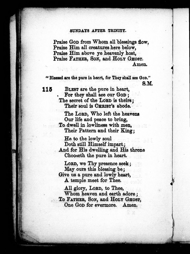 A Church Hymn Book: for the use of congregations of the United Church of England and Ireland page 114