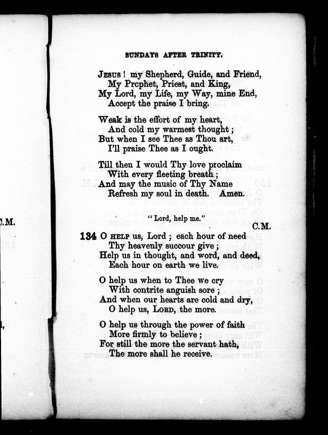 A Church Hymn Book: for the use of congregations of the United Church of England and Ireland page 131