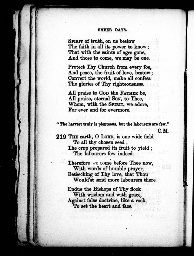 A Church Hymn Book: for the use of congregations of the United Church of England and Ireland page 215