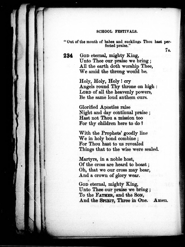 A Church Hymn Book: for the use of congregations of the United Church of England and Ireland page 233