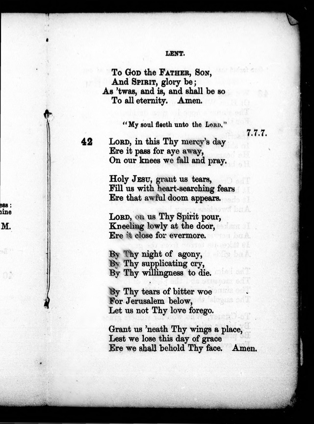A Church Hymn Book: for the use of congregations of the United Church of England and Ireland page 42
