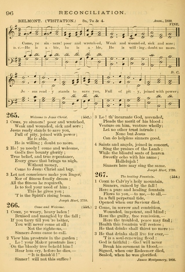 The Chapel hymn book, with tunes: for the worship of God page 103