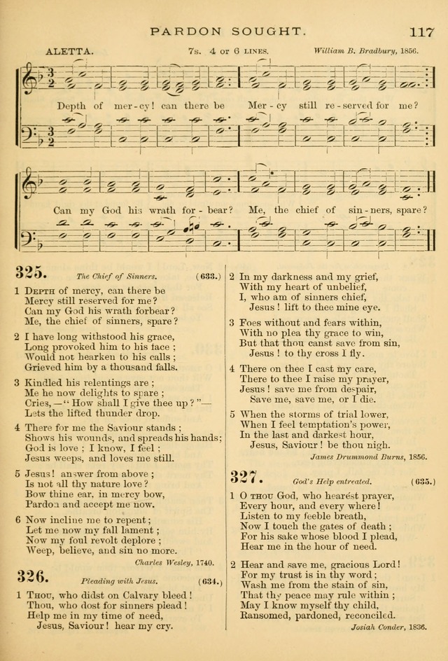 The Chapel hymn book, with tunes: for the worship of God page 124