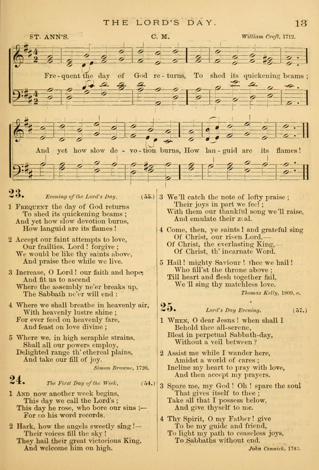 The Chapel hymn book, with tunes: for the worship of God page 20