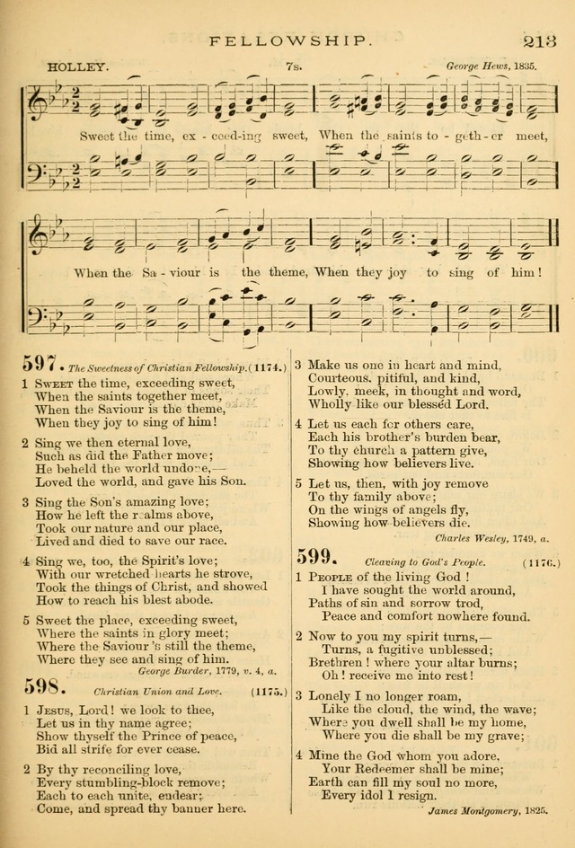 The Chapel hymn book, with tunes: for the worship of God page 220
