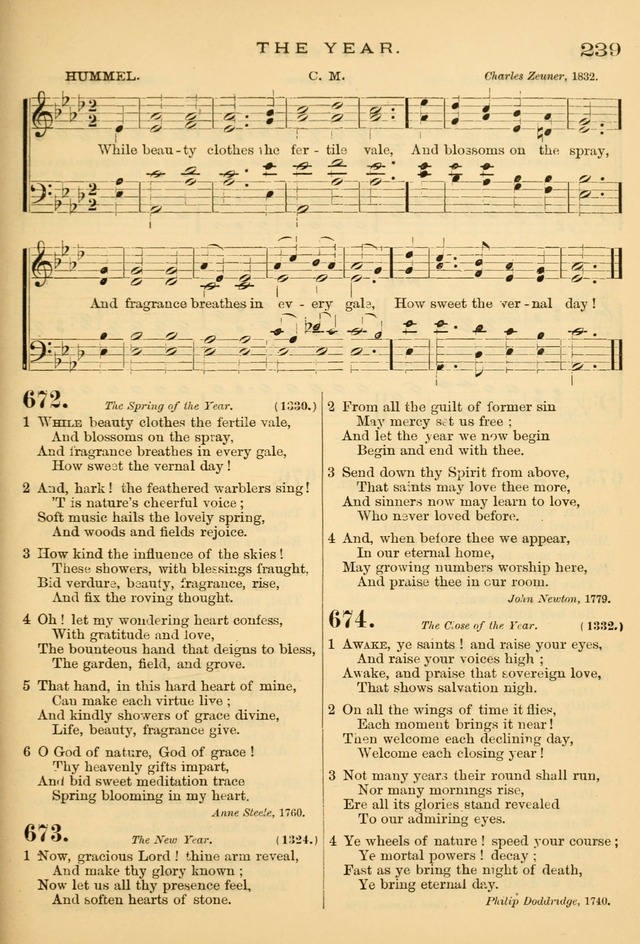 The Chapel hymn book, with tunes: for the worship of God page 246