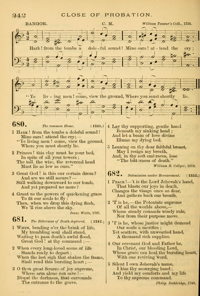 The Chapel hymn book, with tunes: for the worship of God page 249