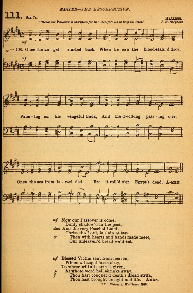 The Church Hymnal with Canticles page 110