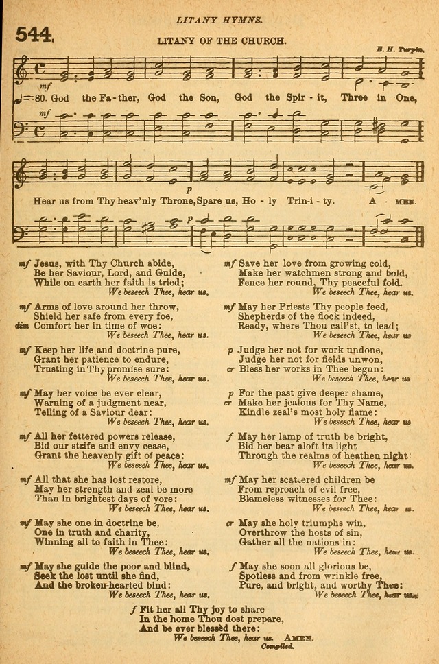 The Church Hymnal with Canticles page 484