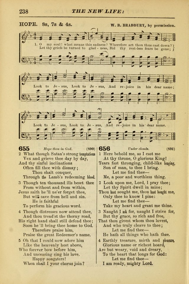 The Christian Hymnal: a choice collection of hymns and tunes for congregational and social worship page 238