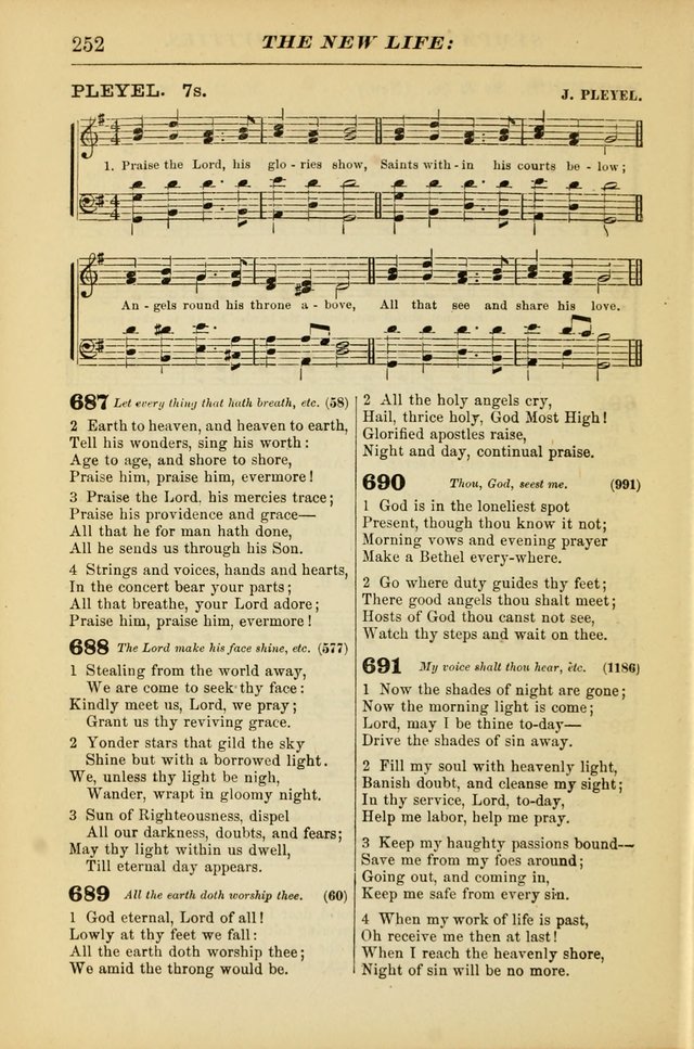 The Christian Hymnal: a choice collection of hymns and tunes for congregational and social worship page 252