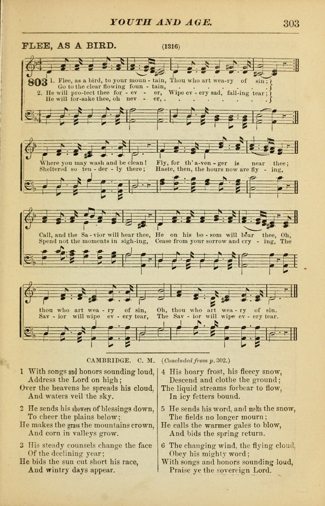 The Christian Hymnal: a choice collection of hymns and tunes for congregational and social worship page 303