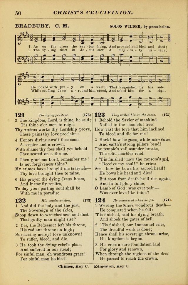 The Christian Hymnal: a choice collection of hymns and tunes for congregational and social worship page 50