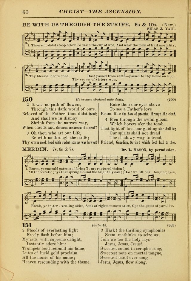 The Christian Hymnal: a choice collection of hymns and tunes for congregational and social worship page 60