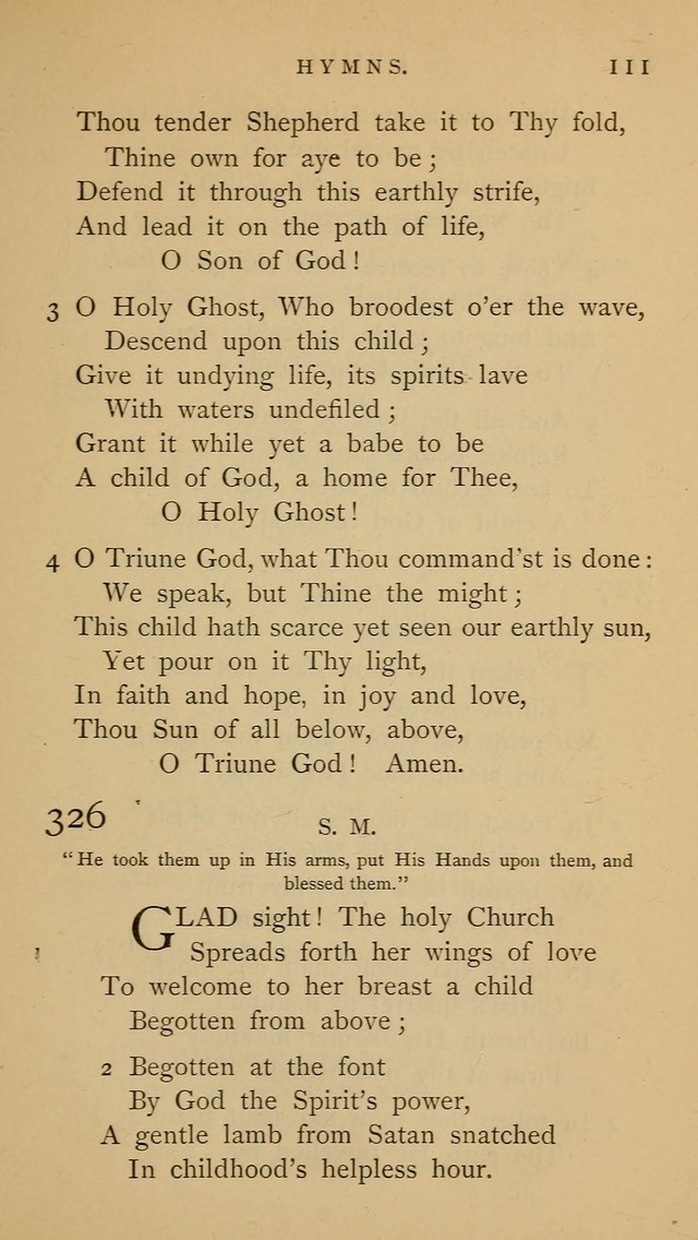 A Church hymnal: compiled from "Additional hymns," "Hymns ancient and modern," and "Hymns for church and home," as authorized by the House of Bishops page 118