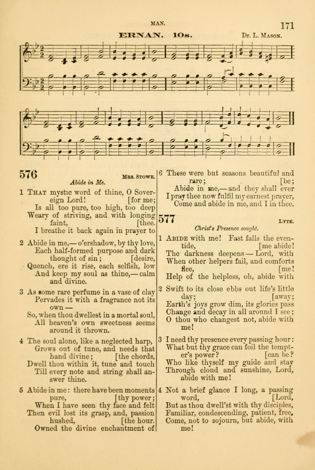 Church Harmonies: a collection of hymns and tunes for the use of Congregations page 171