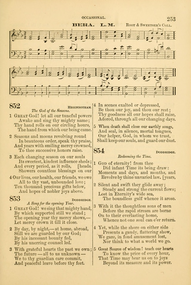 Church Harmonies: a collection of hymns and tunes for the use of Congregations page 253
